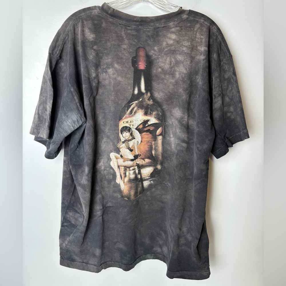 SkulBone XL Men's Graphic Black Shirt